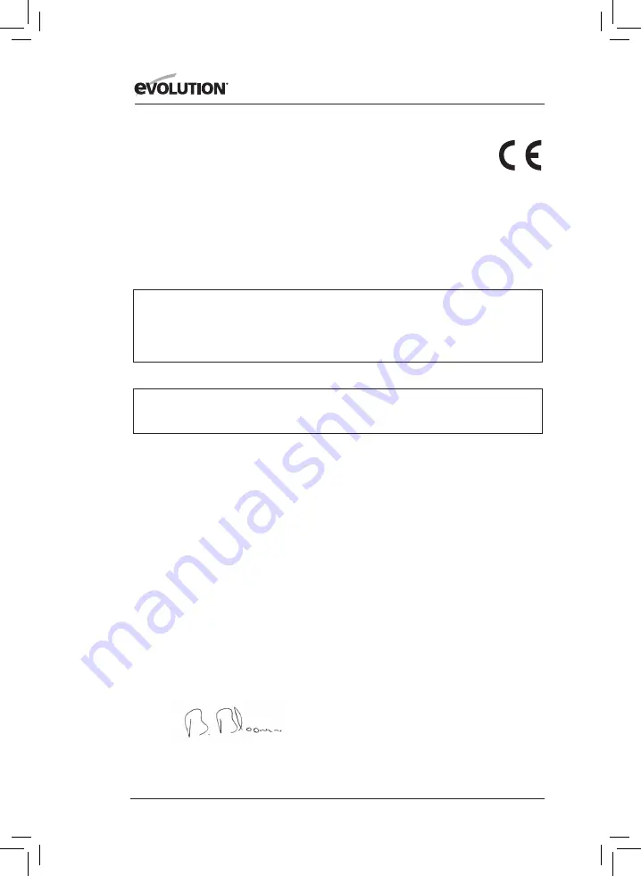 Evolution R165CCSL Original Instructions Manual Download Page 32