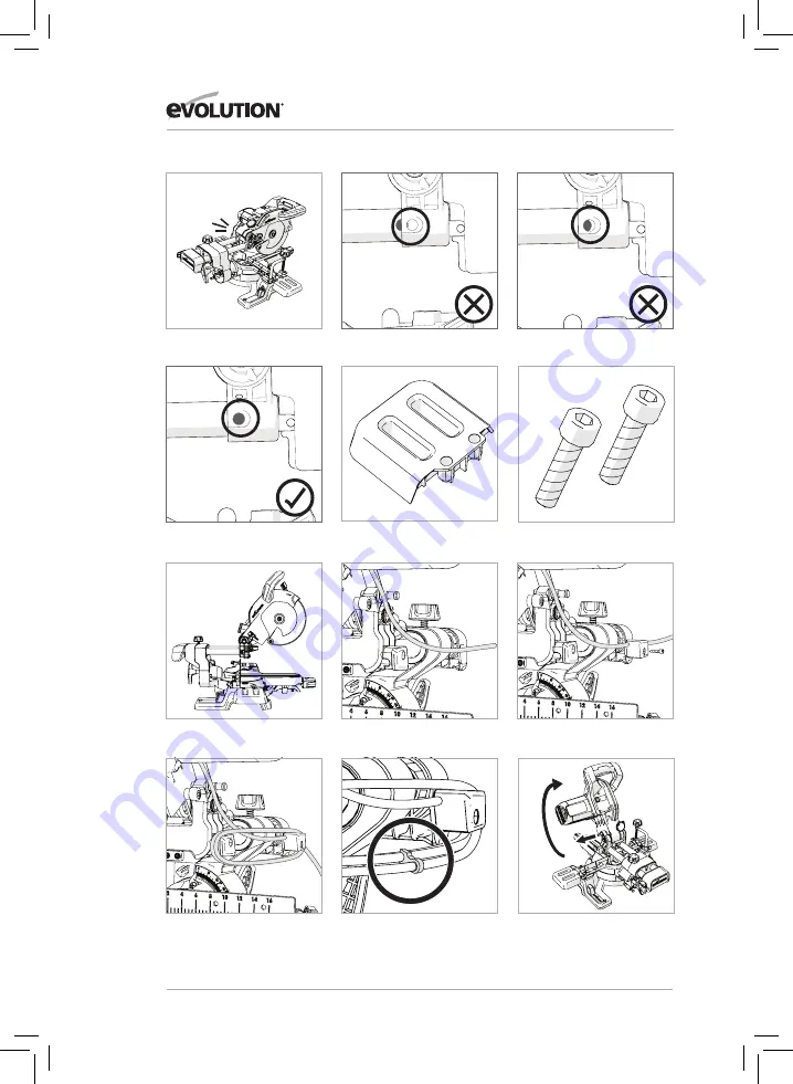 Evolution R185 SMS Original Instructions Manual Download Page 118