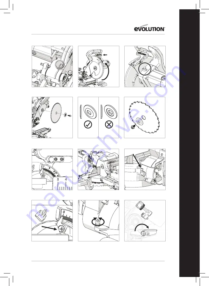 Evolution R185 SMS Original Instructions Manual Download Page 119