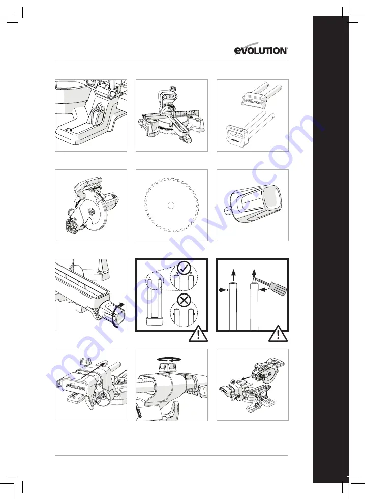 Evolution R185 SMS Original Instructions Manual Download Page 151