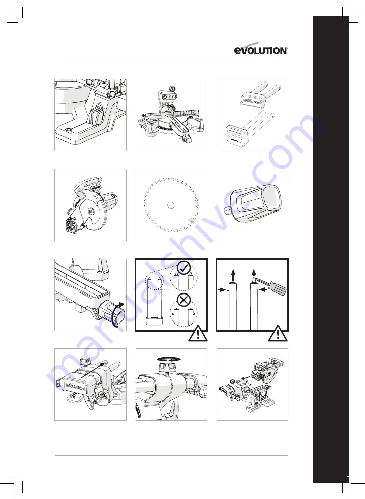 Evolution R185 SMS Original Instructions Manual Download Page 187