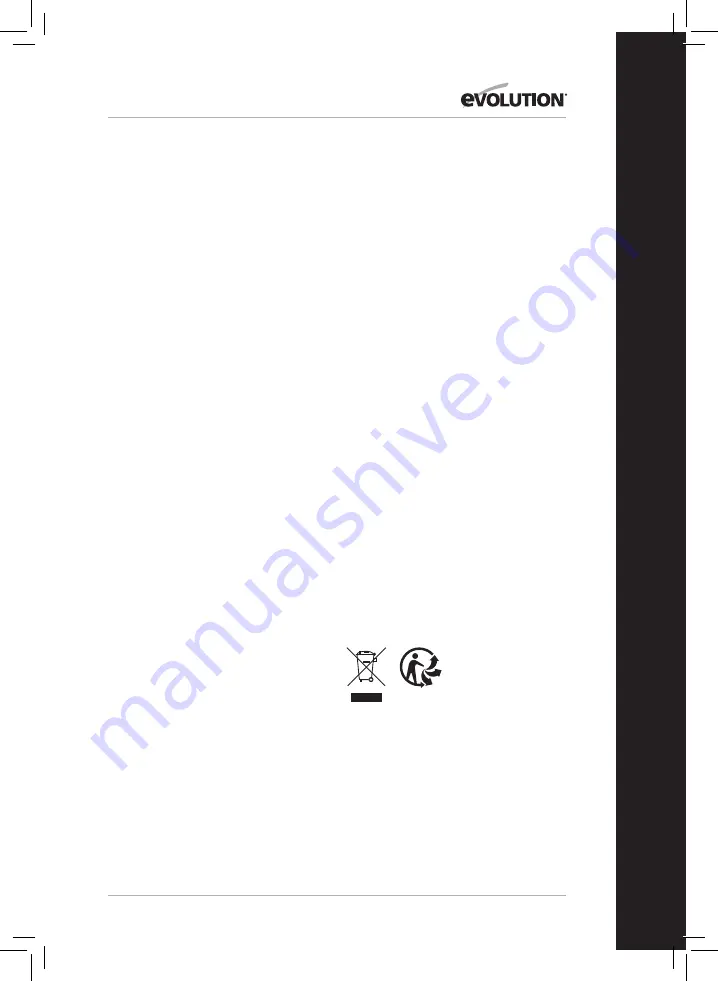 Evolution R185 SMS Original Instructions Manual Download Page 203