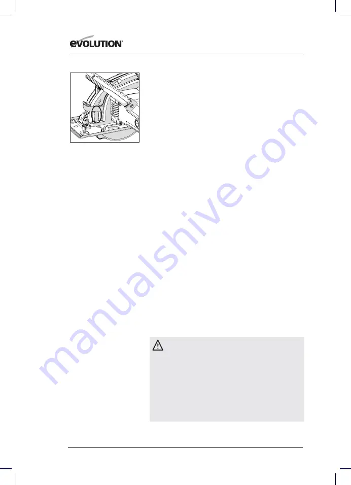 Evolution R255 SMS+ Original Instructions Manual Download Page 34