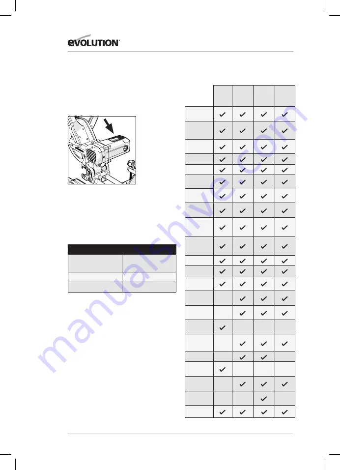 Evolution R255SMS-DB Original Instructions Manual Download Page 12