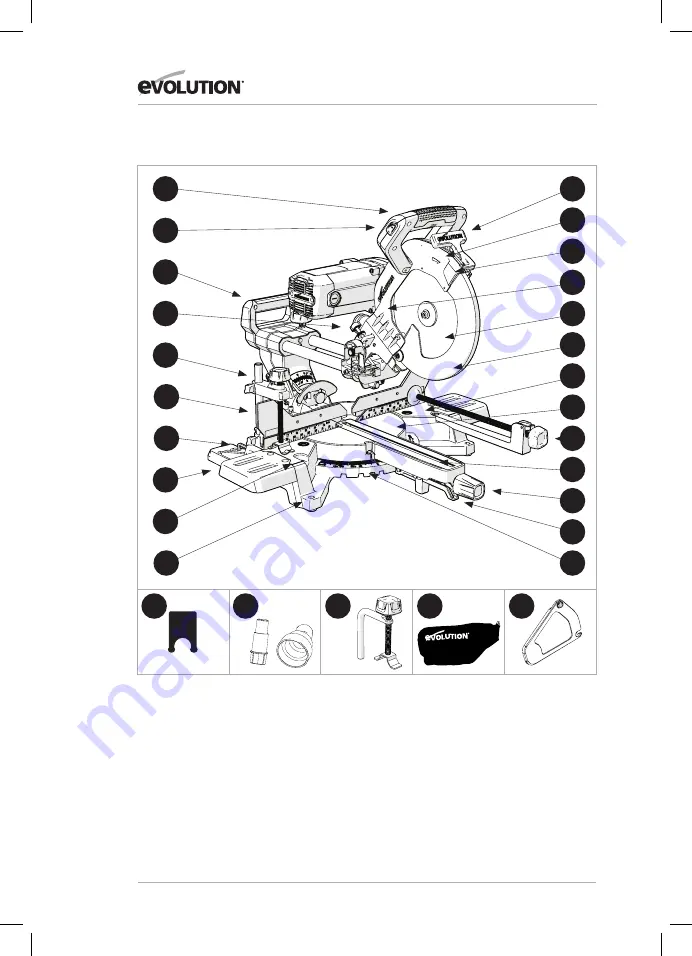 Evolution R255SMS-DB Original Instructions Manual Download Page 52