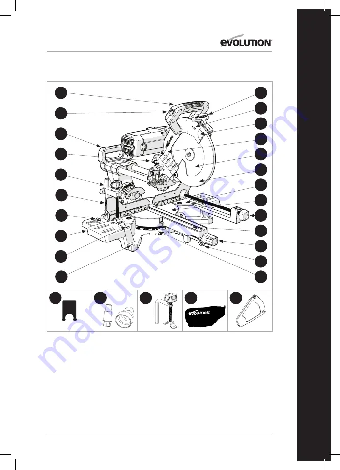 Evolution R255SMS-DB Original Instructions Manual Download Page 171