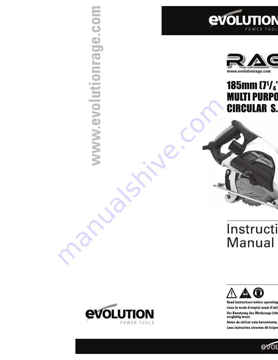 Evolution Rage 1 Instruction Manual Download Page 25