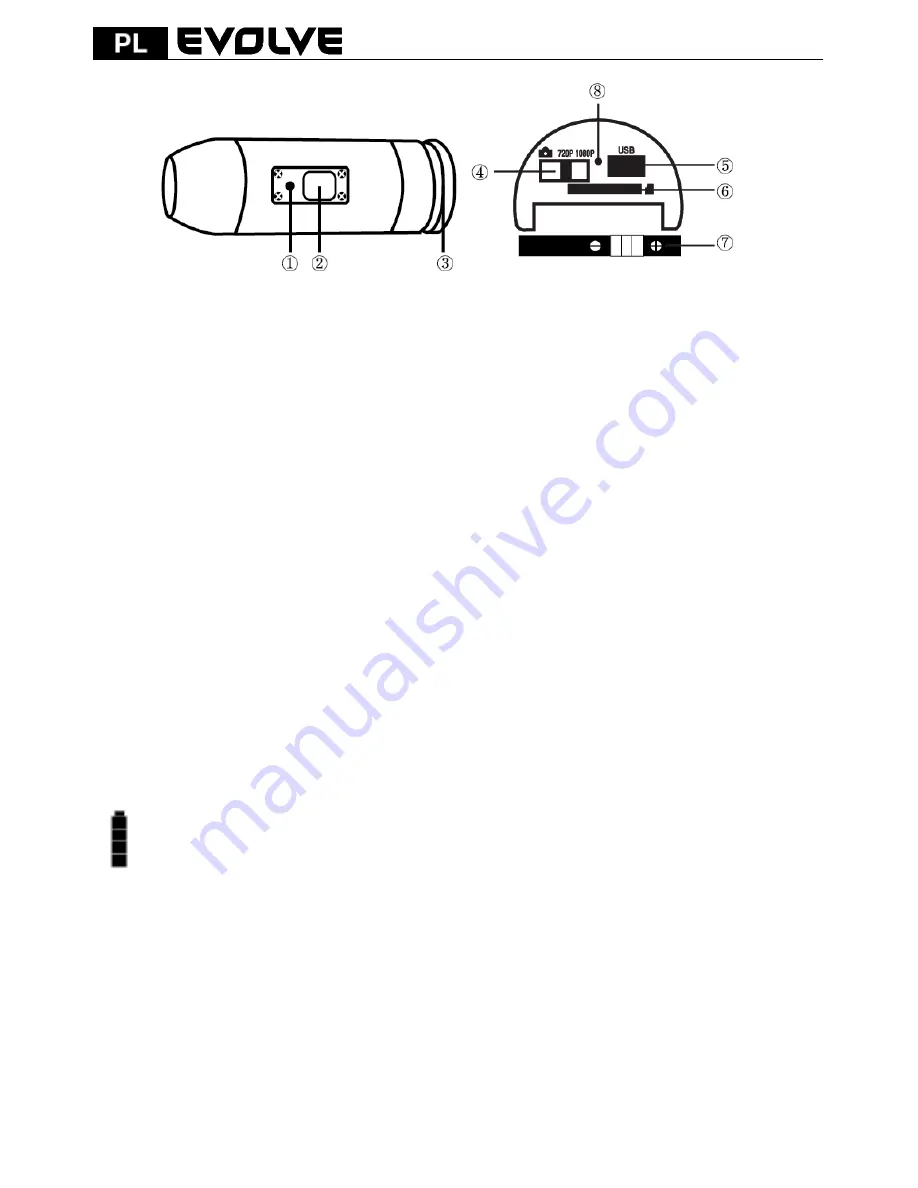 Evolve Sport Cam X1 User Manual Download Page 20