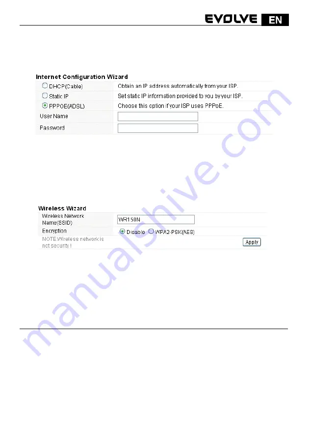 Evolve WR15ON User Manual Download Page 9