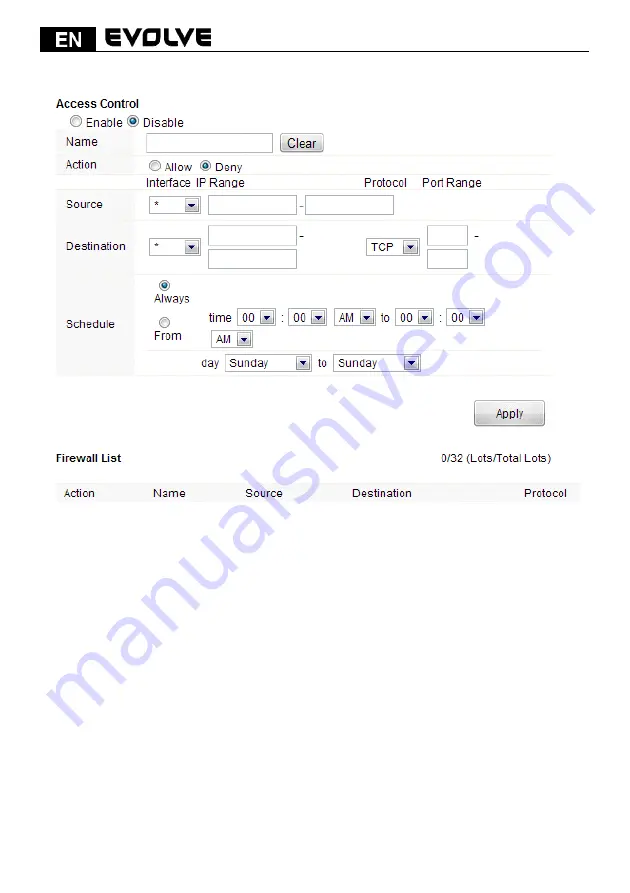 Evolve WR15ON User Manual Download Page 22