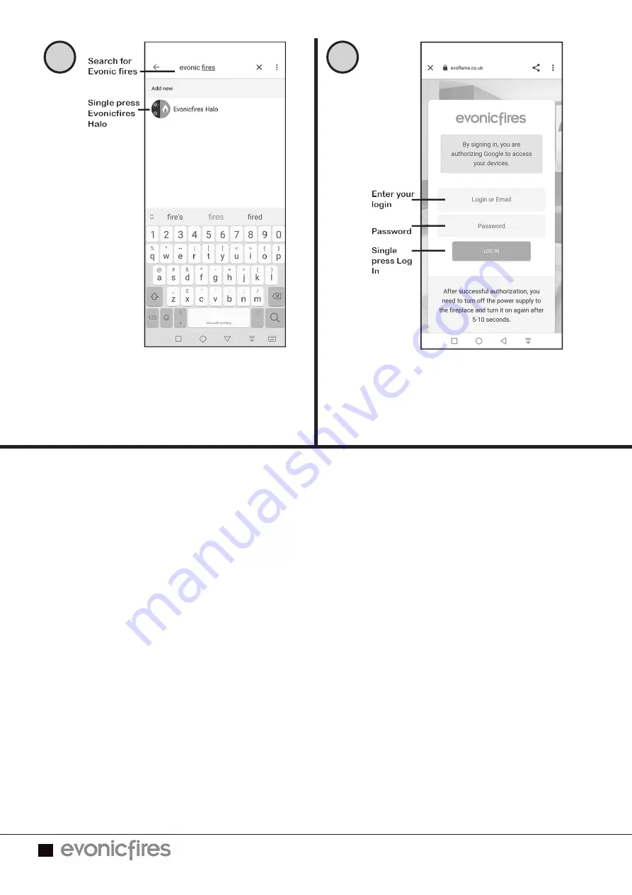 Evonicfires SUITES 180 Instruction Manual Download Page 16