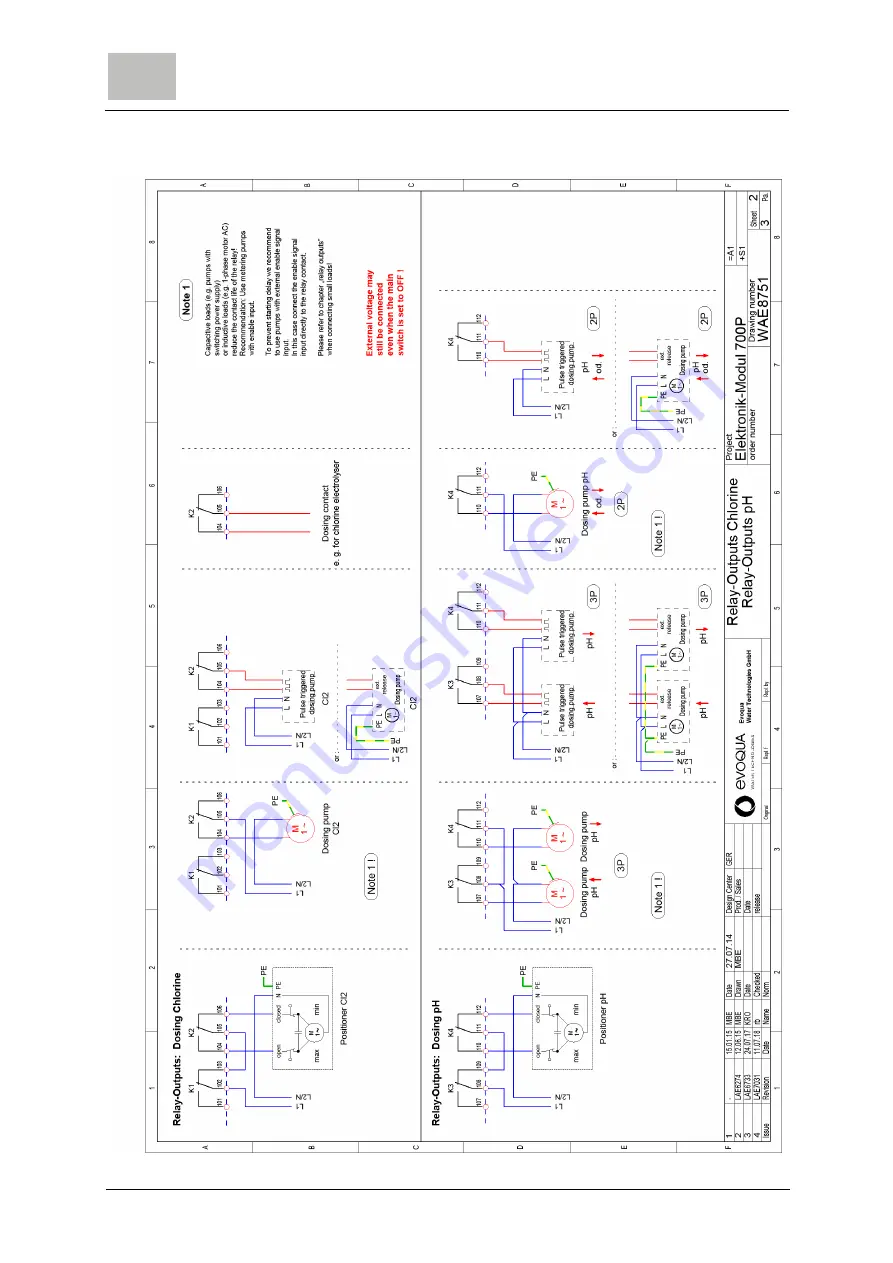 Evoqua WALLACE & TIERNAN 700 P Скачать руководство пользователя страница 140