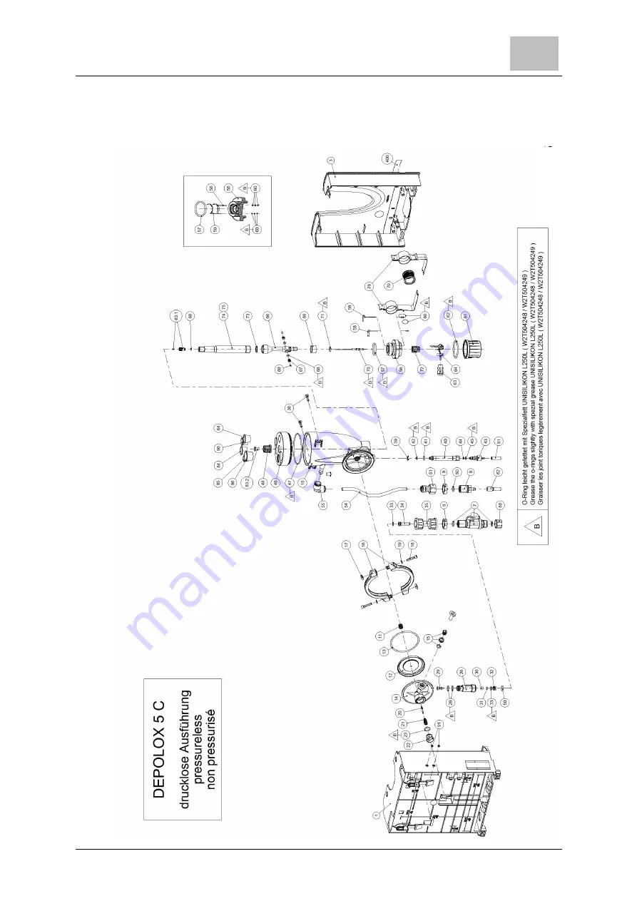 Evoqua WALLACE & TIERNAN DEPOLOX 400 M Operating Manual Download Page 121