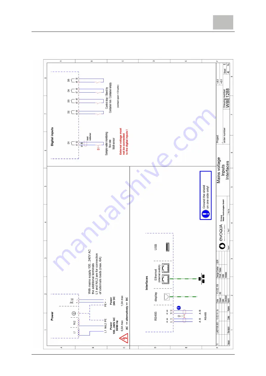 Evoqua WALLACE & TIERNAN DEPOLOX 400 M Operating Manual Download Page 137