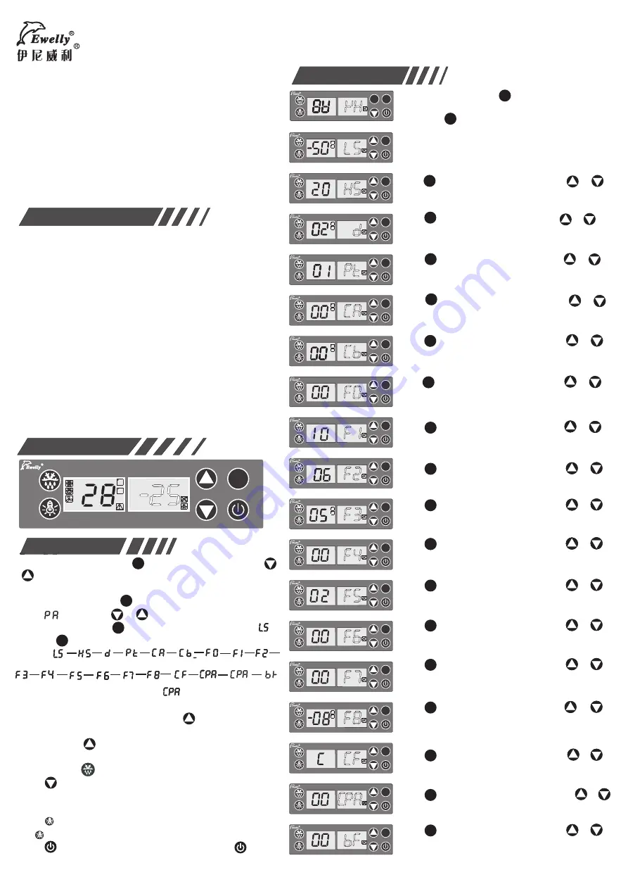 EWELLY EW-T205L Operation Manual Download Page 1