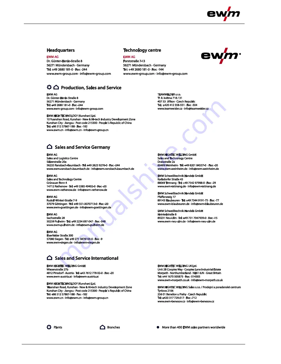 EWM A/V EN 1090 Скачать руководство пользователя страница 30