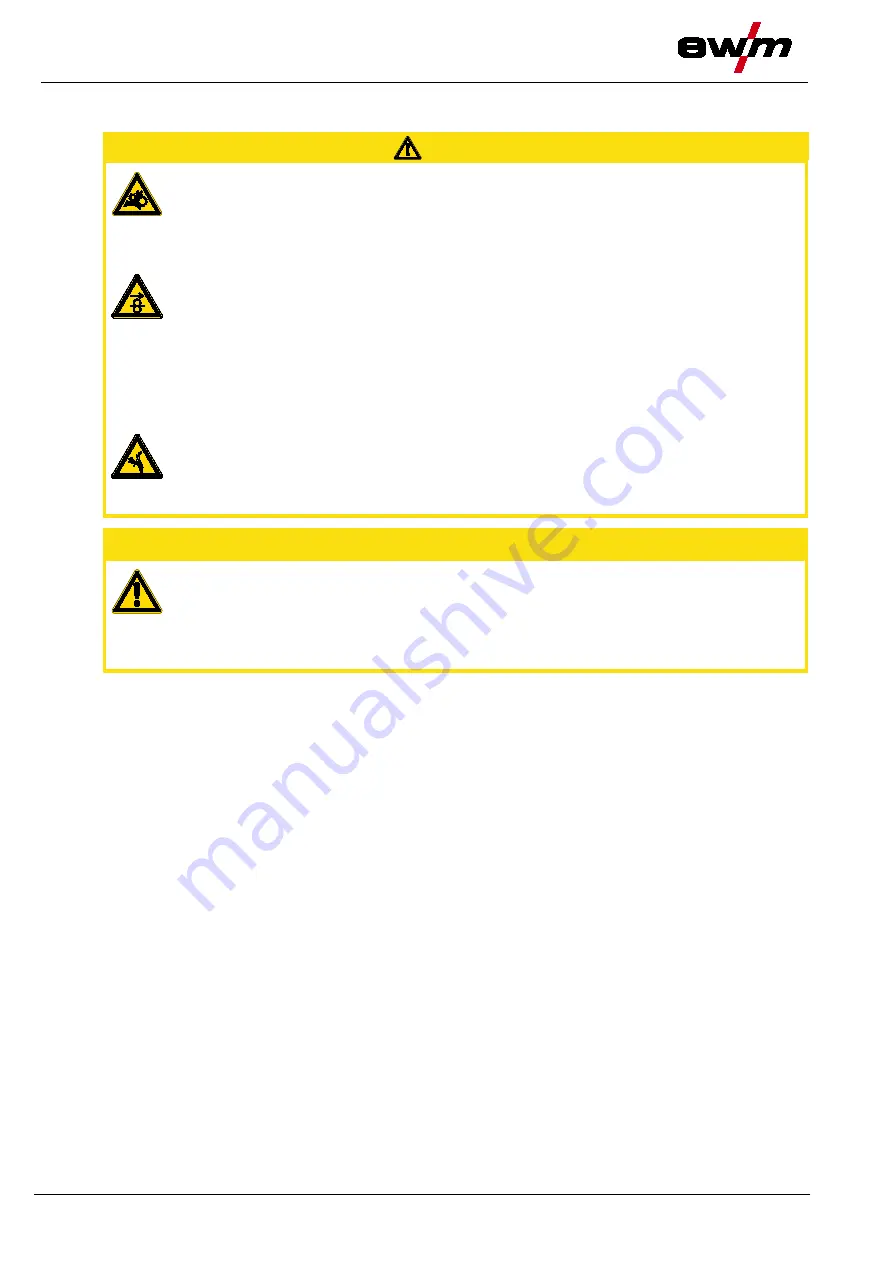 EWM MTR500W PP Operating Instructions Manual Download Page 38