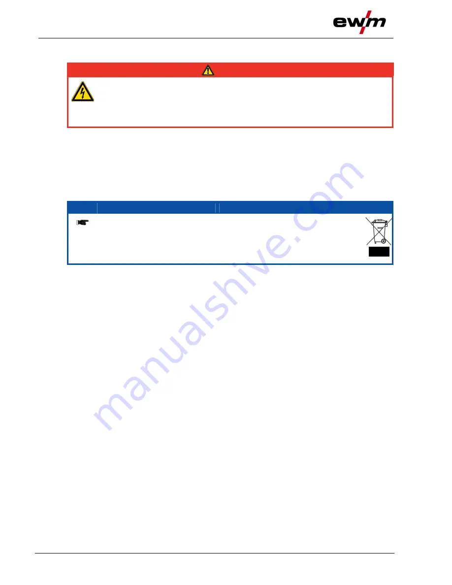 EWM Pico 180 Operating Instructions Manual Download Page 38