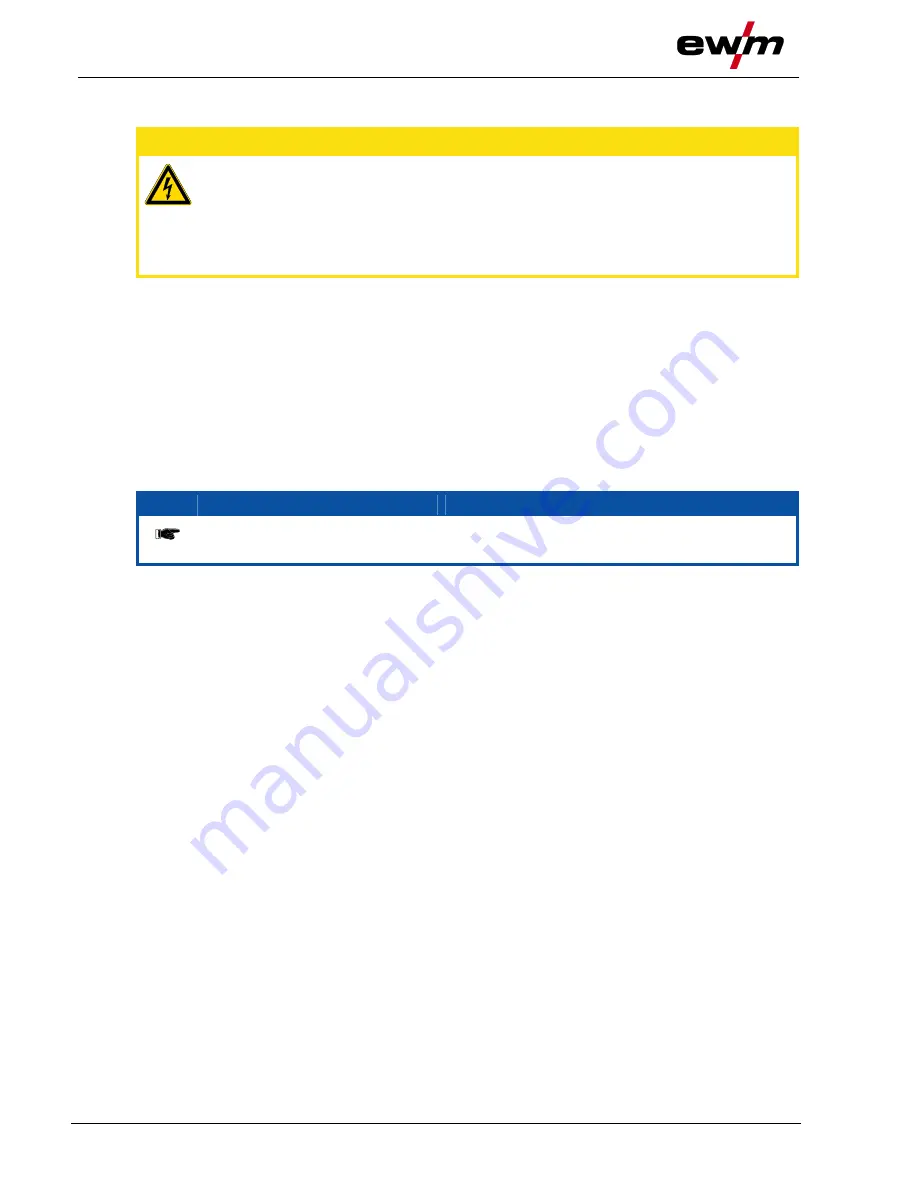 EWM Taurus 401 Synergic S MM FKW Operating Instructions Manual Download Page 86