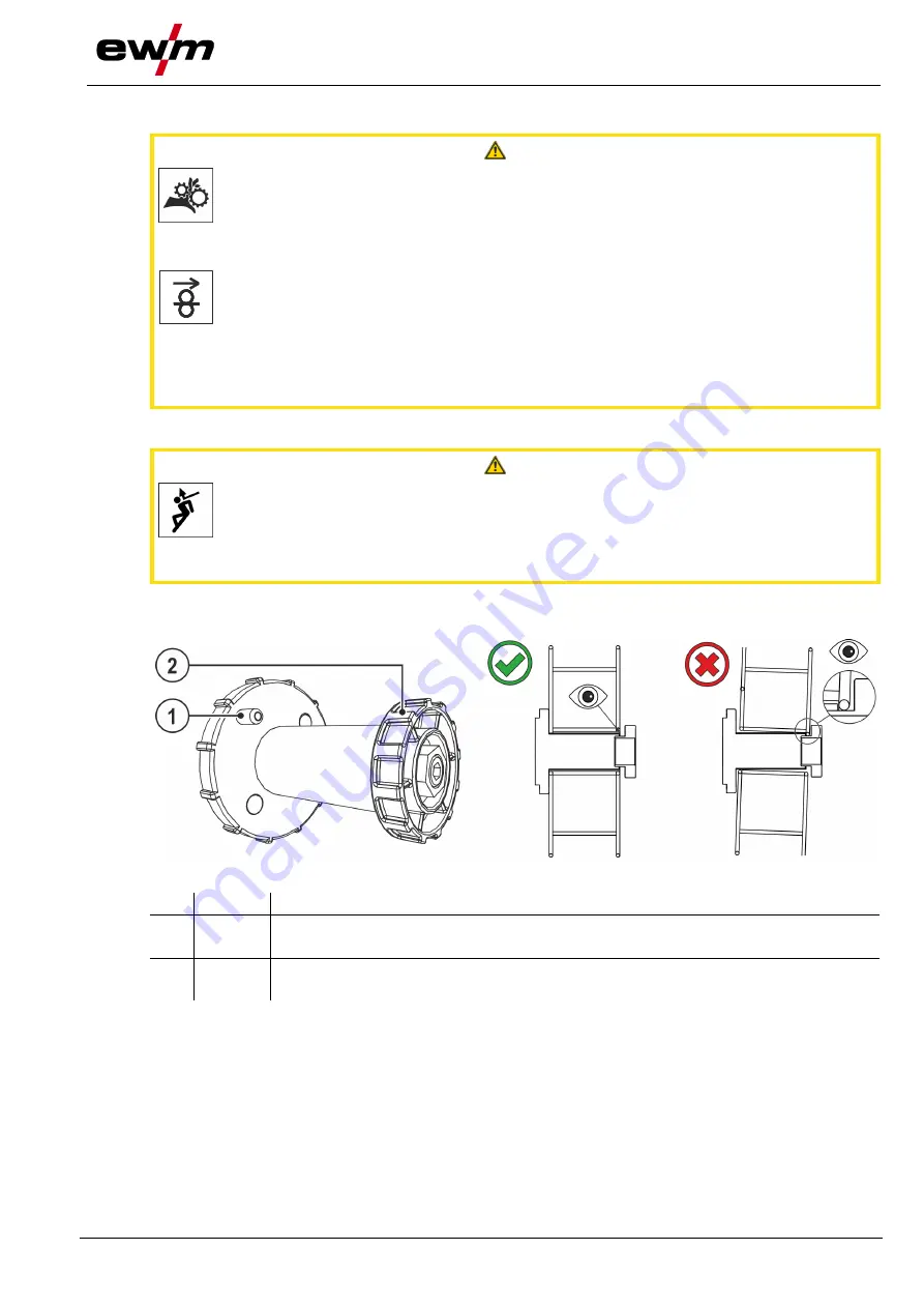 EWM TIGSPEED OSCILLATION DRIVE 45 COLDWIRE Operating Instructions Manual Download Page 37