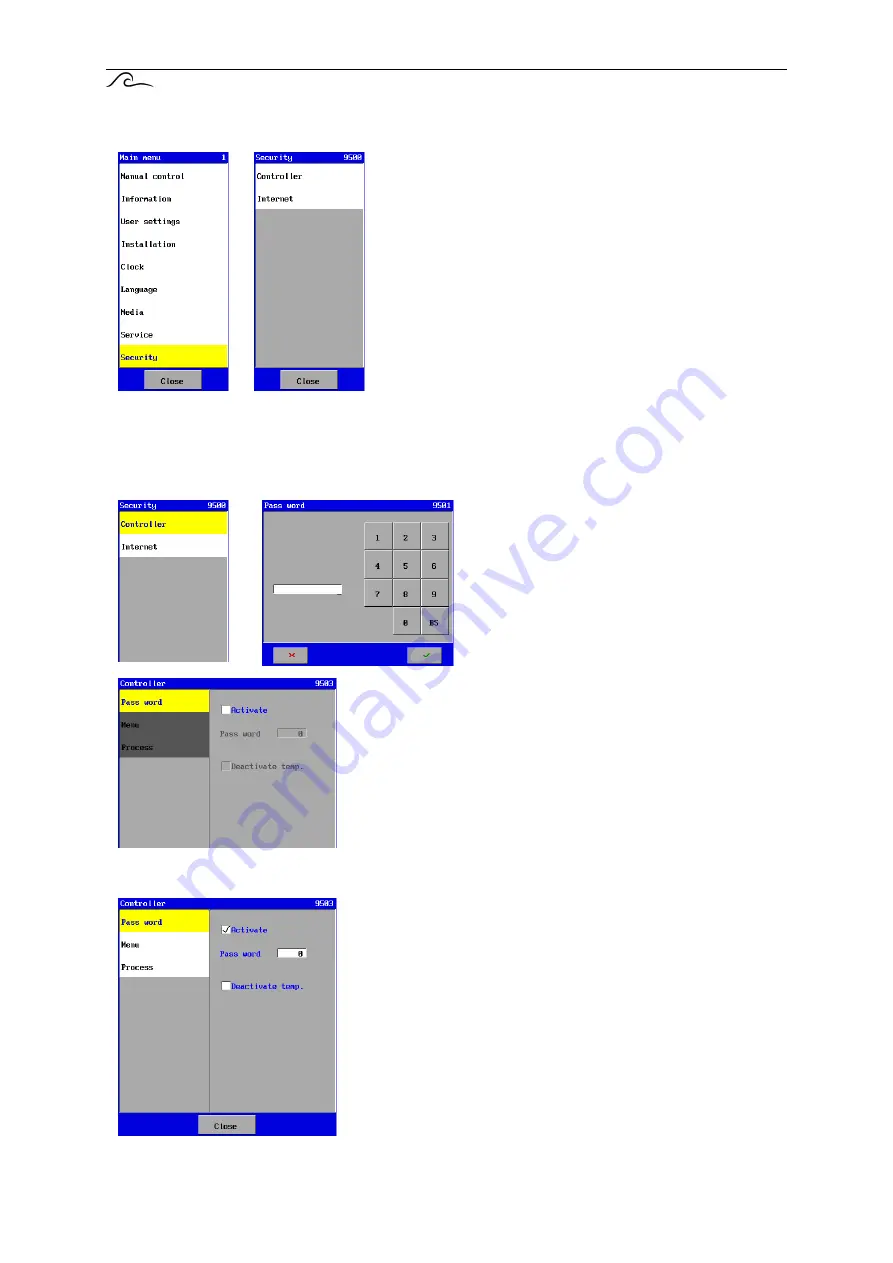 EWS UFS8000 Operating Manual Download Page 107