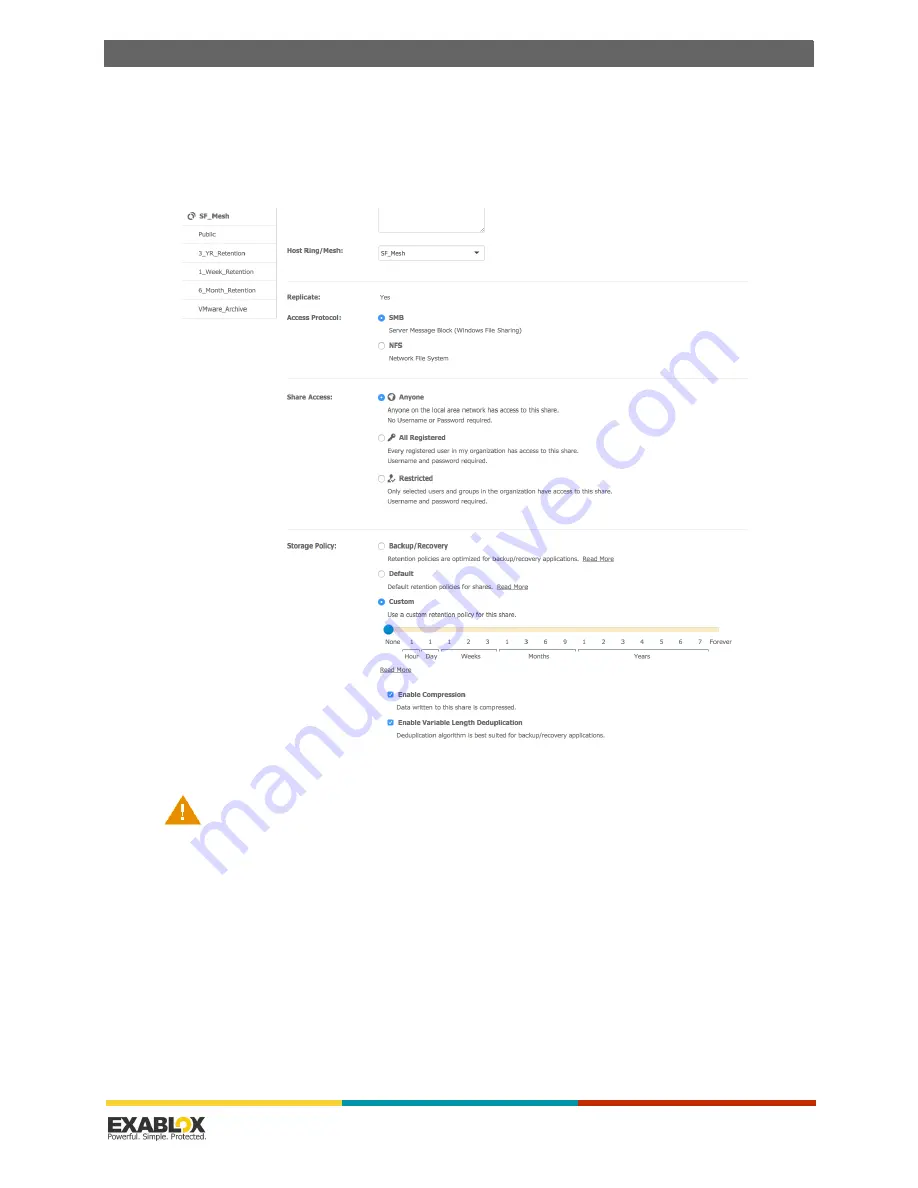 Exablox OneBlox 4312 User Manual Download Page 96