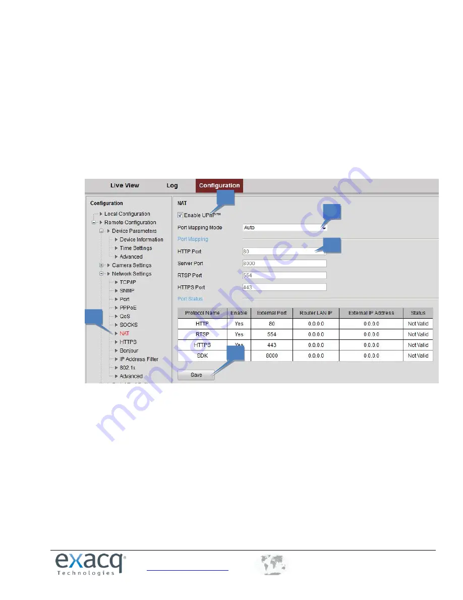 Exacq exacqVision E Series User Manual Download Page 34