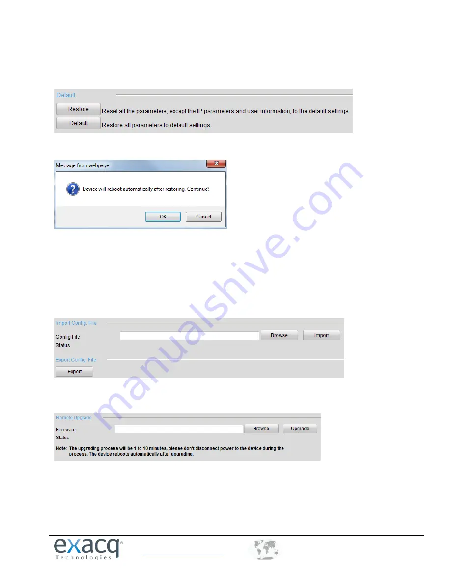 Exacq exacqVision E Series User Manual Download Page 67