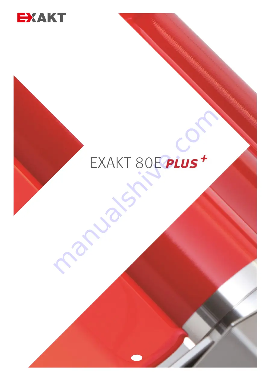 Exakt 80E Plus + Operating Instructions Manual Download Page 1