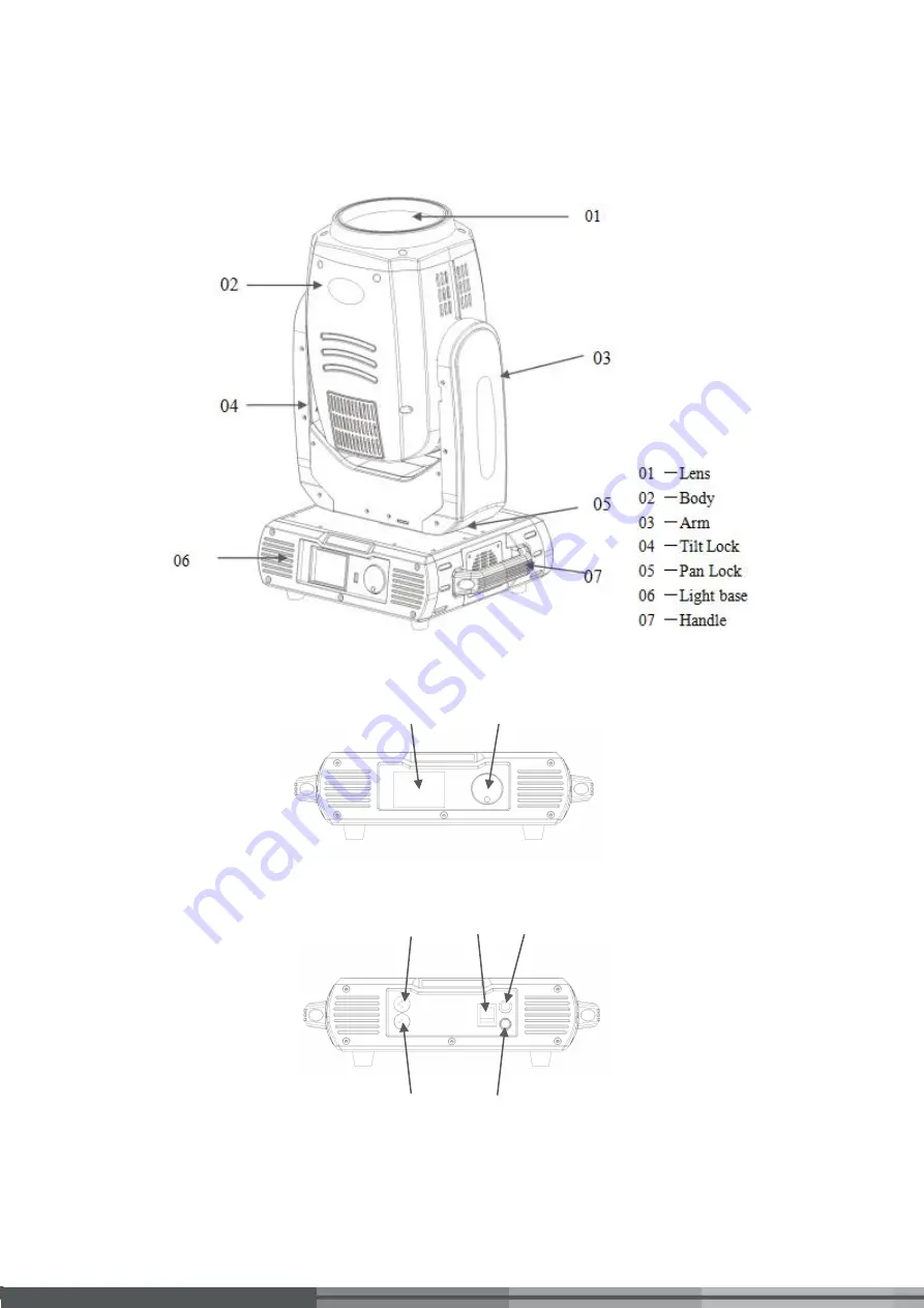 EXALite EXX-ML Beam 17R 350W Manual Download Page 4