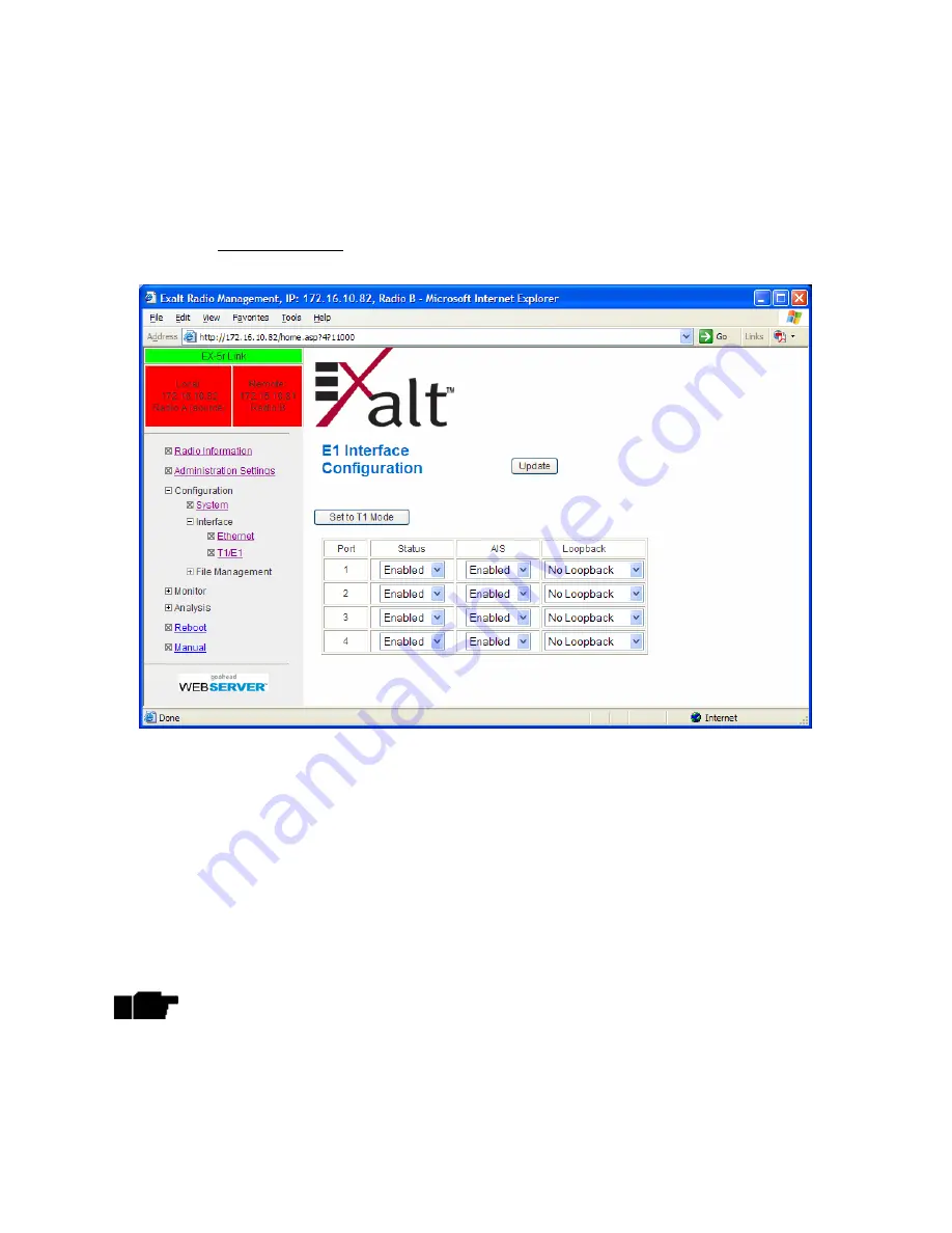 Exalt EX-4.9r Скачать руководство пользователя страница 69