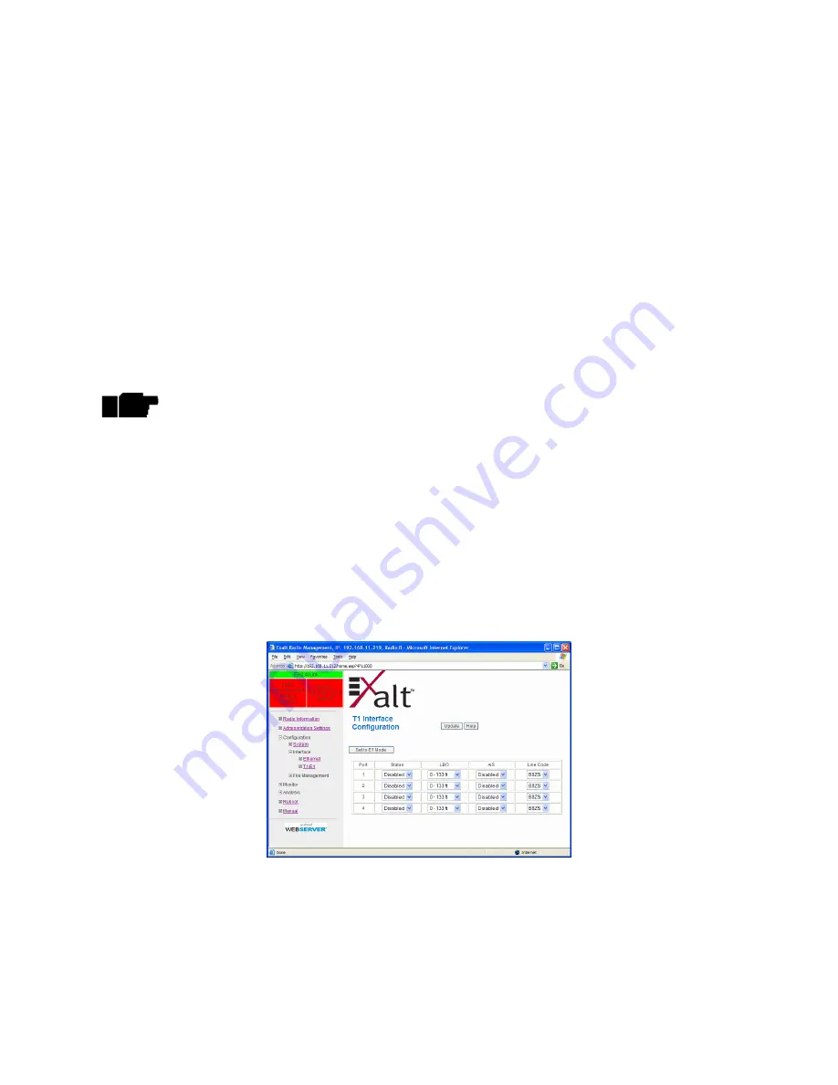 Exalt EX-5i Lite Installation & Management Download Page 58