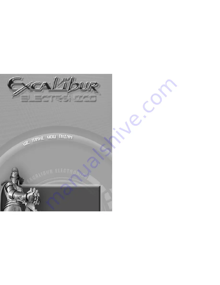 Excalibur Forever Rip Cord H630BK User Manual Download Page 9