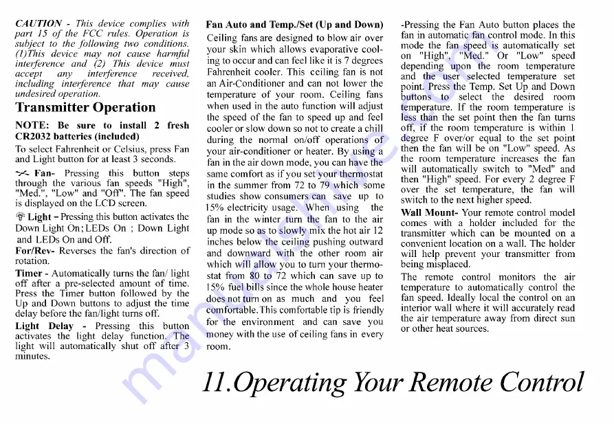 Excel 52-AGT Manual Download Page 13