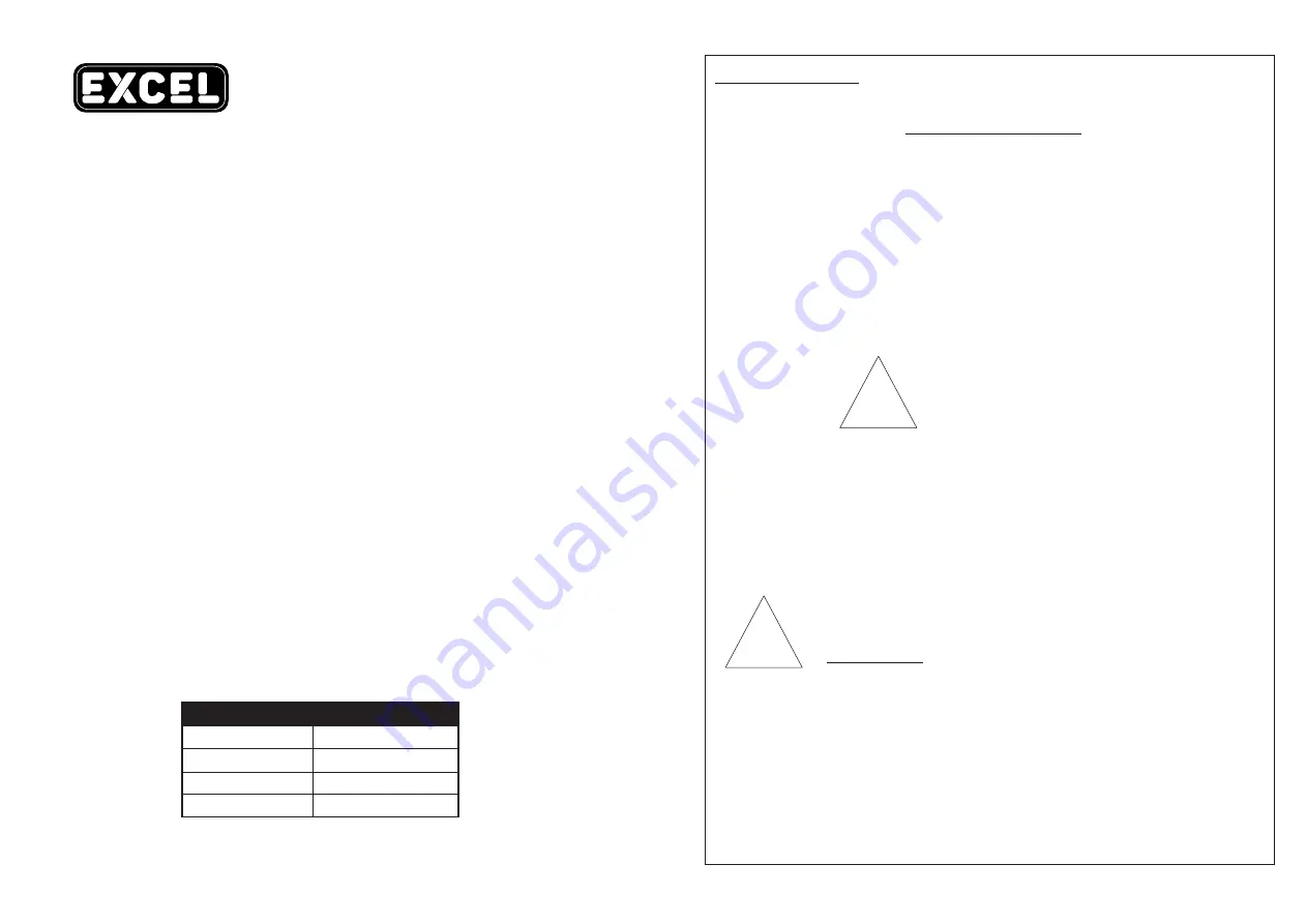 Excel CCBR3 Скачать руководство пользователя страница 3