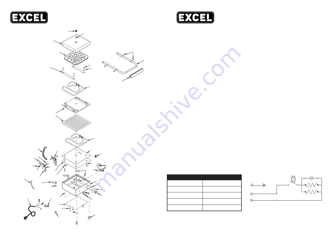 Excel SASMX-100001-W8 Скачать руководство пользователя страница 2