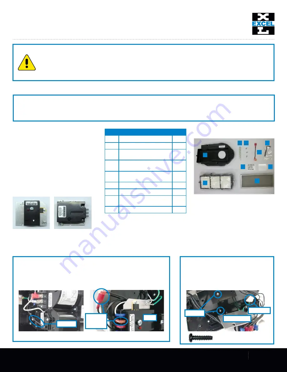 Excel XLERATOR 40525 Owner'S Manual Download Page 1