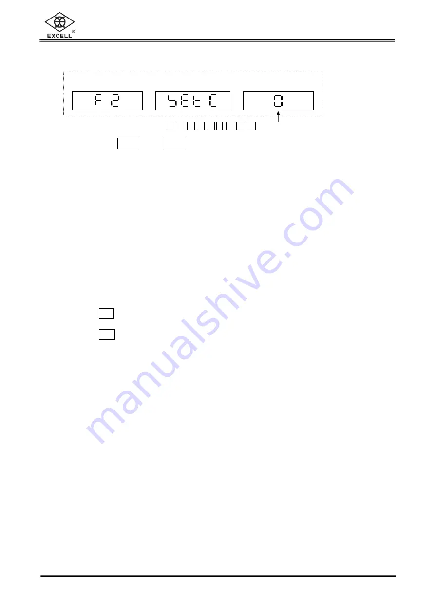 Excell 20key-6PS User Manual Download Page 12