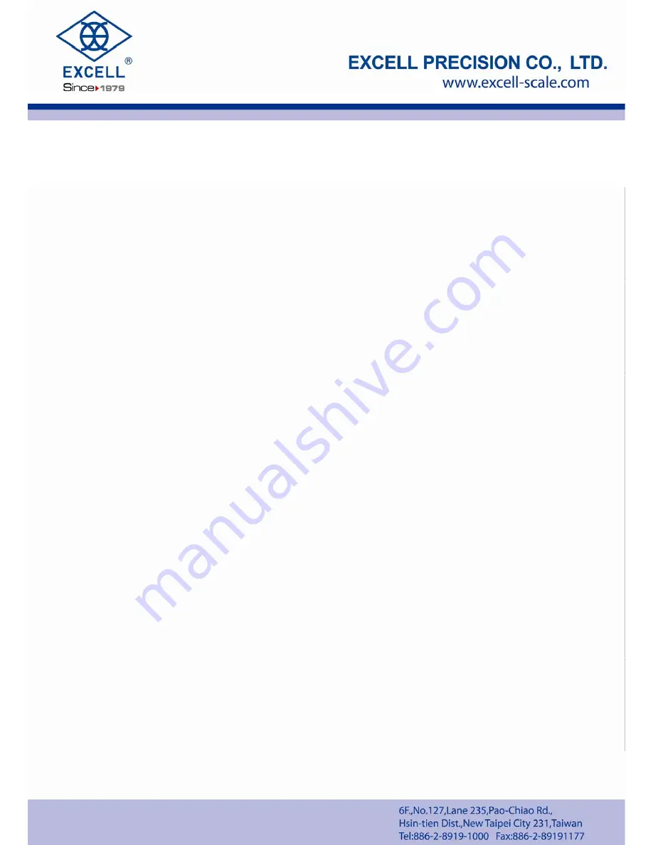 Excell 20key User Manual Download Page 1