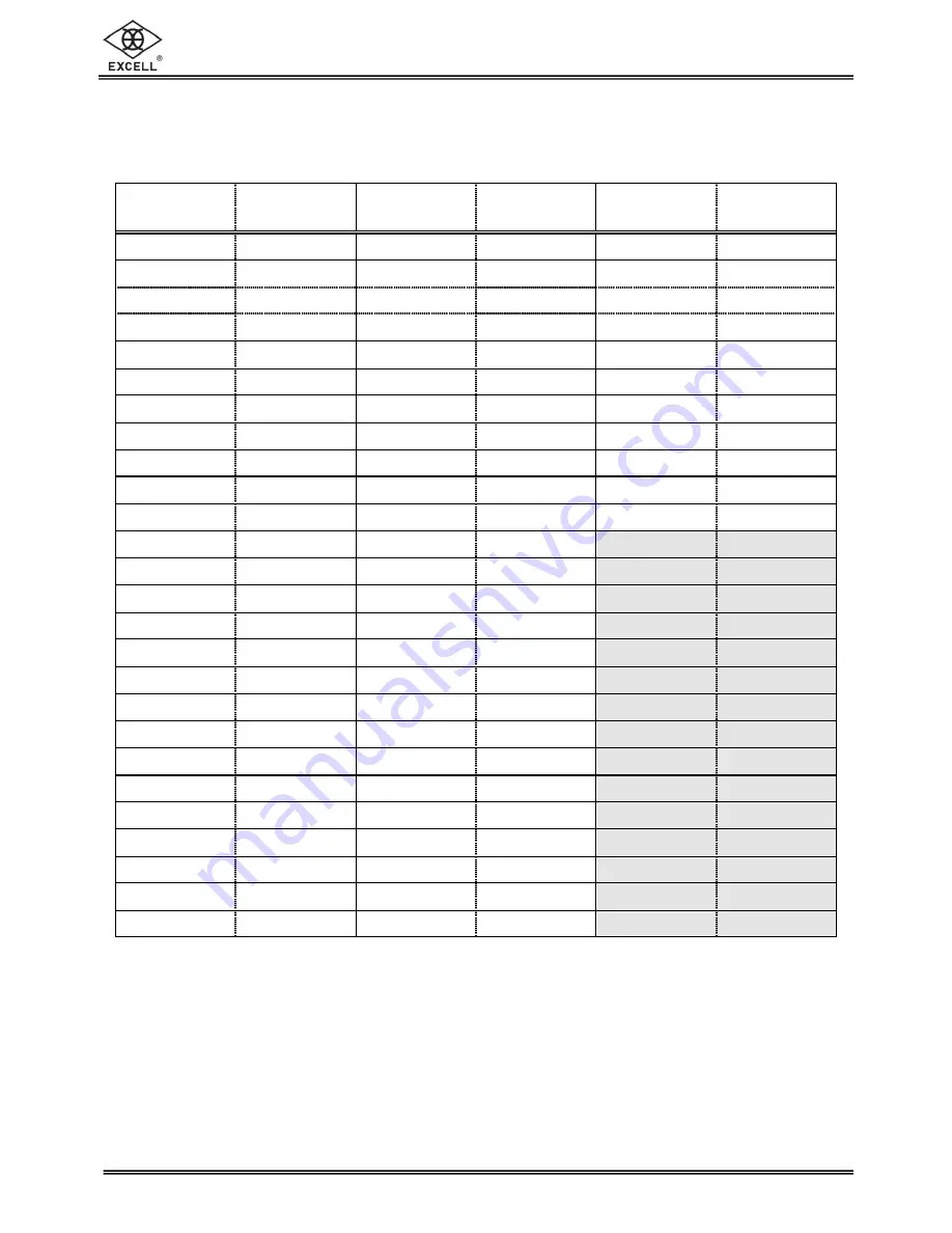 Excell HJW User Manual Download Page 23