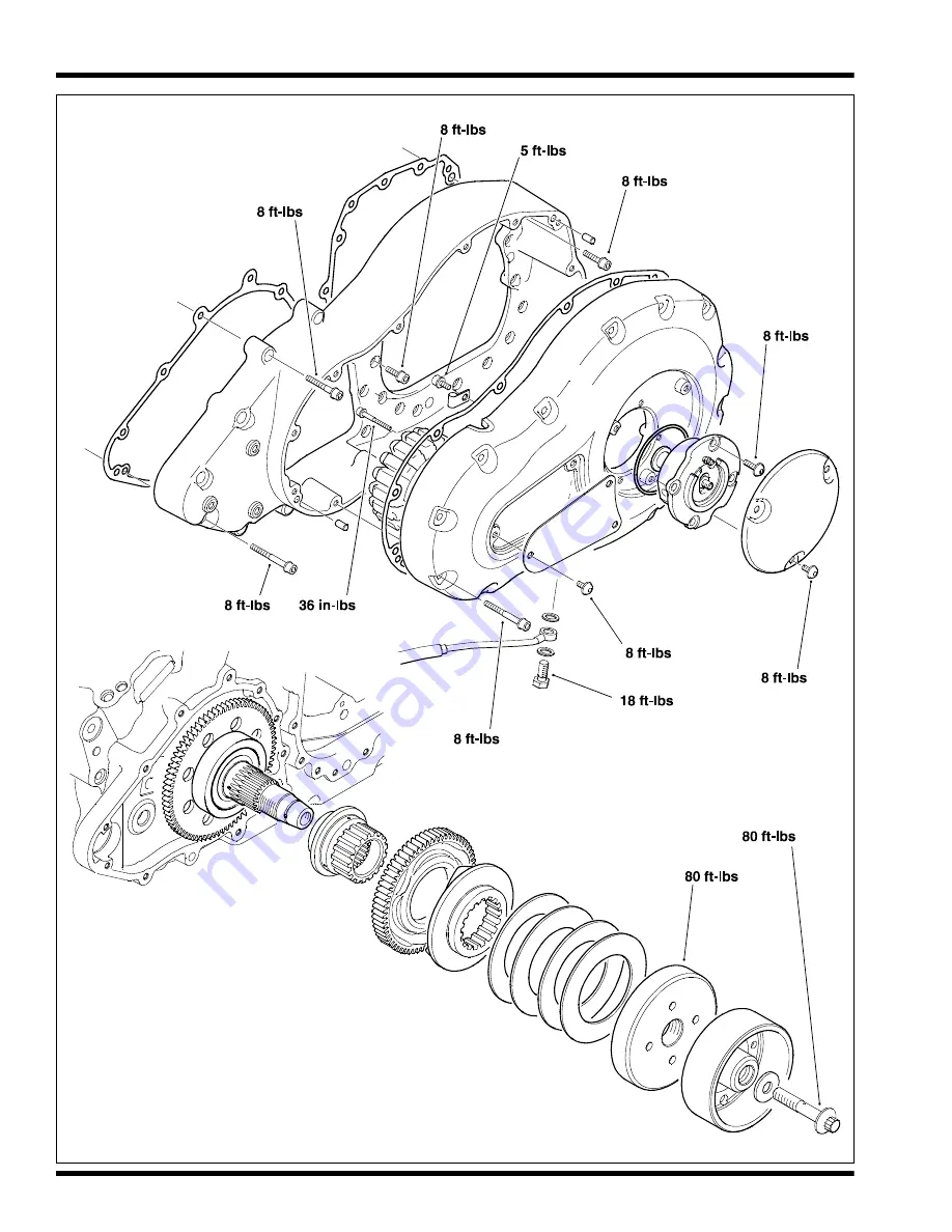 Excelsior-HENDERSON HCX 1999 Service Handbook Download Page 308