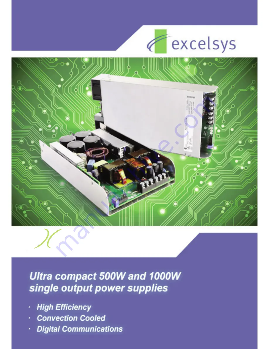 Excelsys XS1000-24 Manual Download Page 1