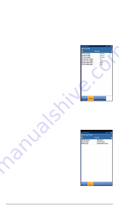 EXFO EXFO MaxTester DSL User Manual Download Page 25