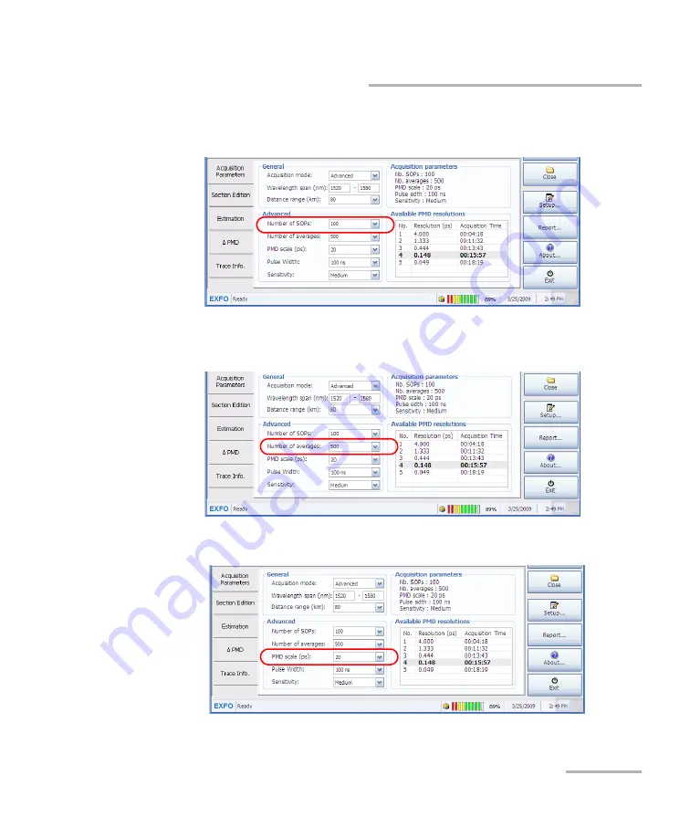 EXFO FTB-5600 User Manual Download Page 51