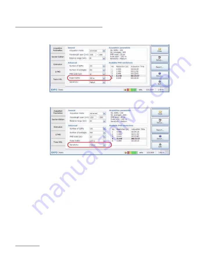 EXFO FTB-5600 User Manual Download Page 52