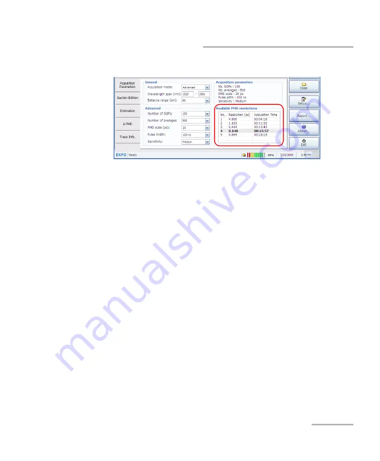 EXFO FTB-5600 User Manual Download Page 53