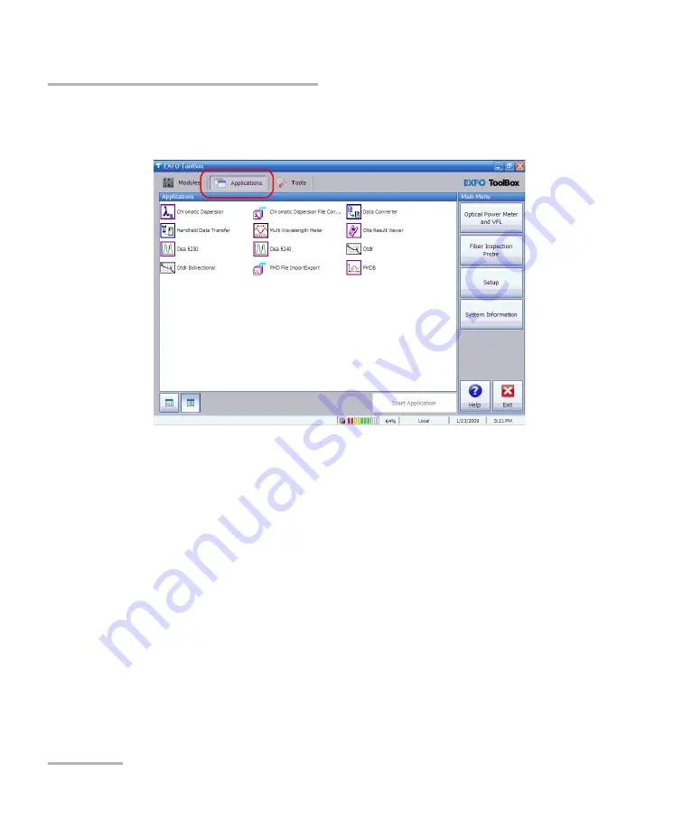 EXFO FTB-5600 User Manual Download Page 62