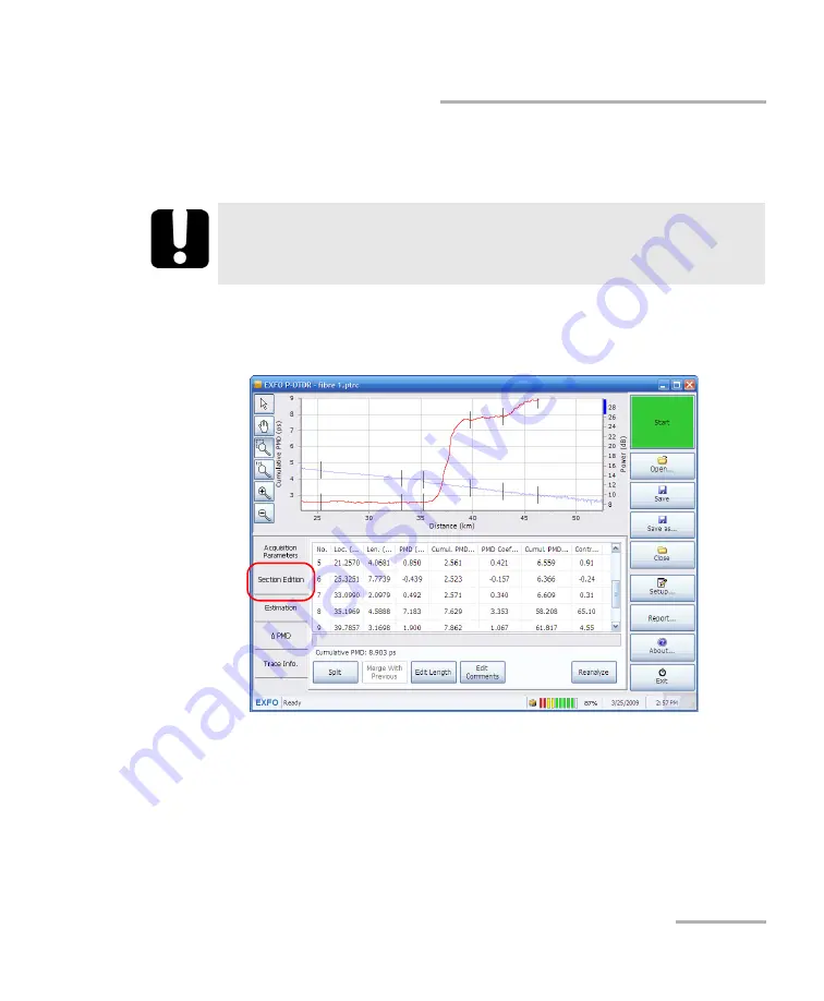 EXFO FTB-5600 User Manual Download Page 81