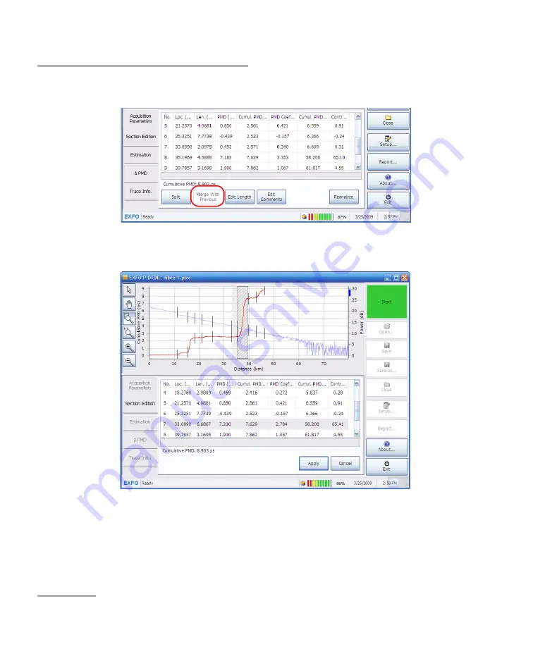 EXFO FTB-5600 User Manual Download Page 82