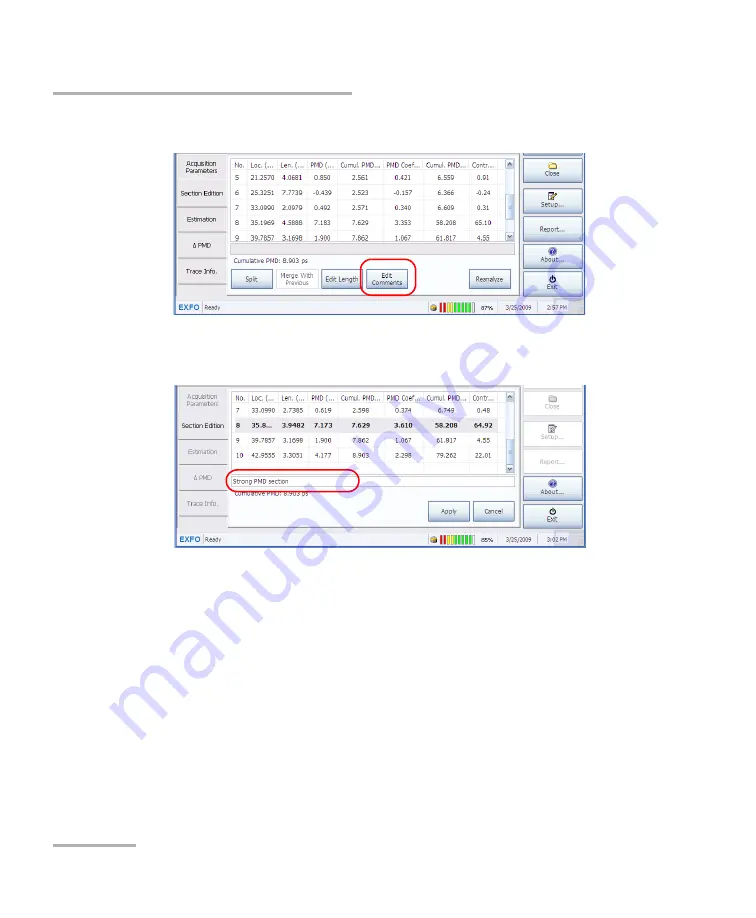 EXFO FTB-5600 User Manual Download Page 86